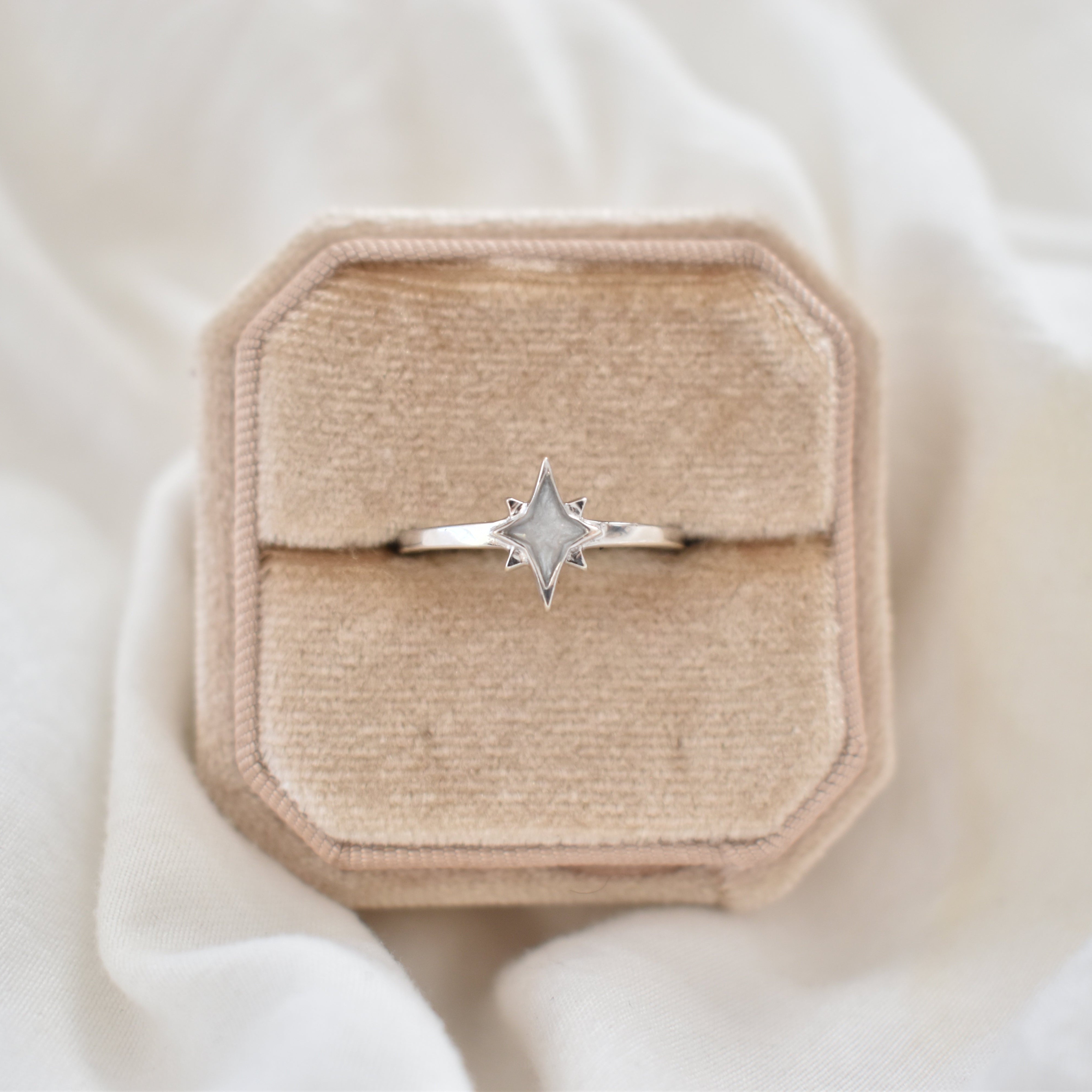 Custom Star Ring with Unique Inclusions – Nona and Papa Gifts